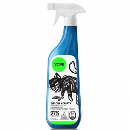 YOPE Płyn Uniwersalny do czyszczenia zapach Zielona Herbata 750 ml
